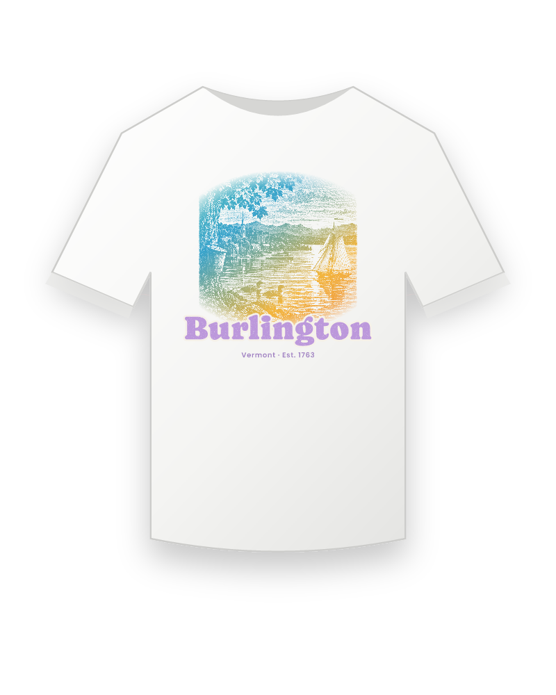 Burlington Lake Champlain Sail Youth Tee