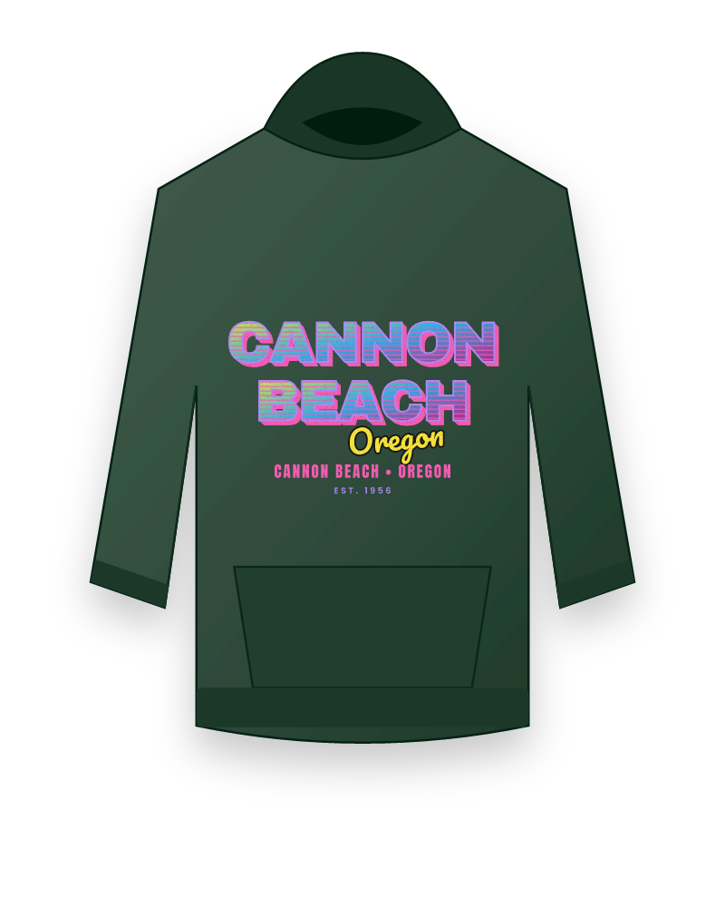 Cannon Beach Music TV Hooded Sweatshirt