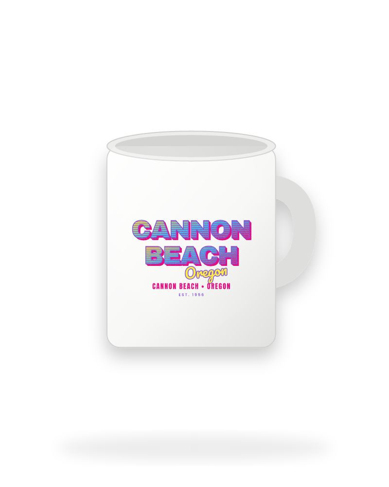 Cannon Beach Music TV Ceramic Mug 11oz