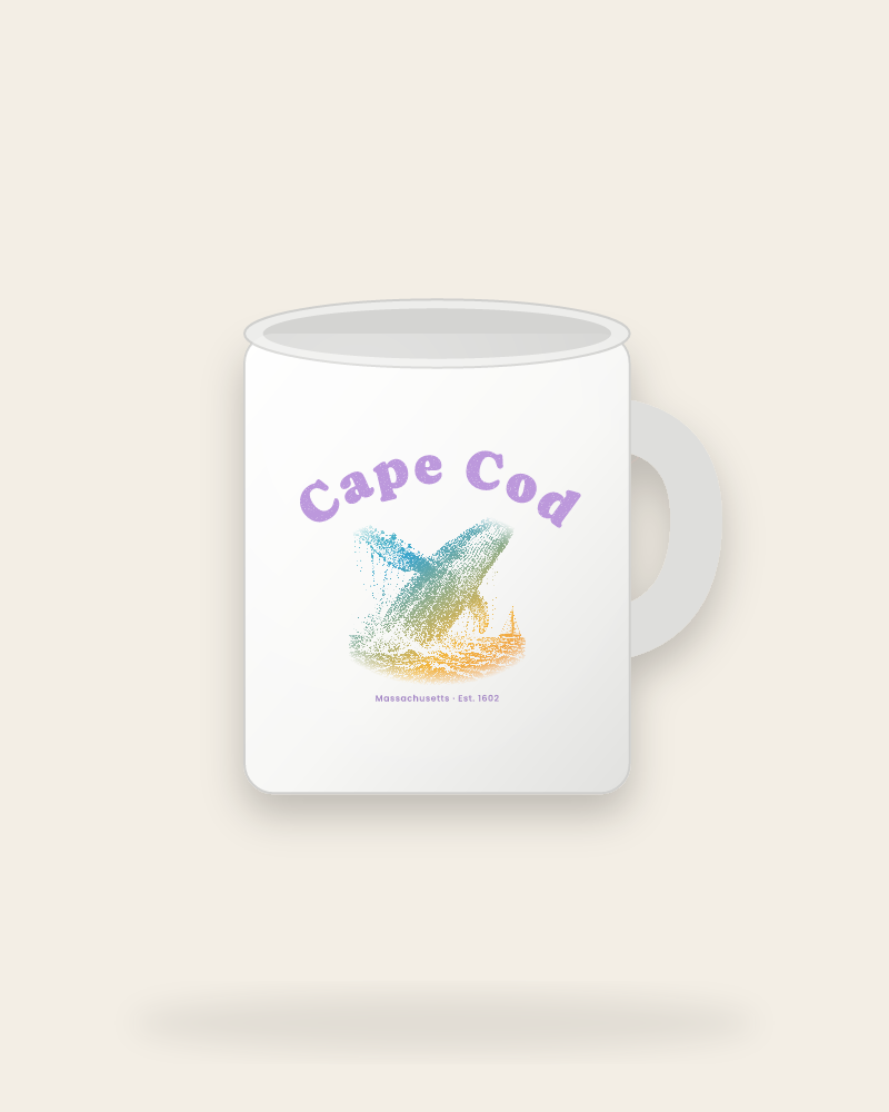 Cape Cod Humpback Whale Ceramic Mug 11oz