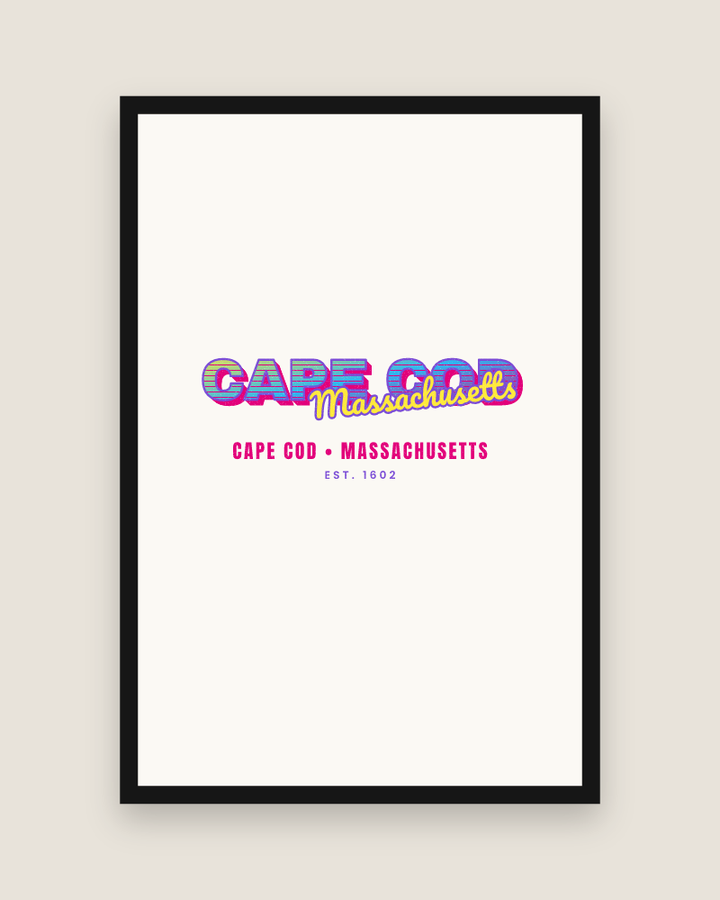 Cape Cod Music TV Matte Poster