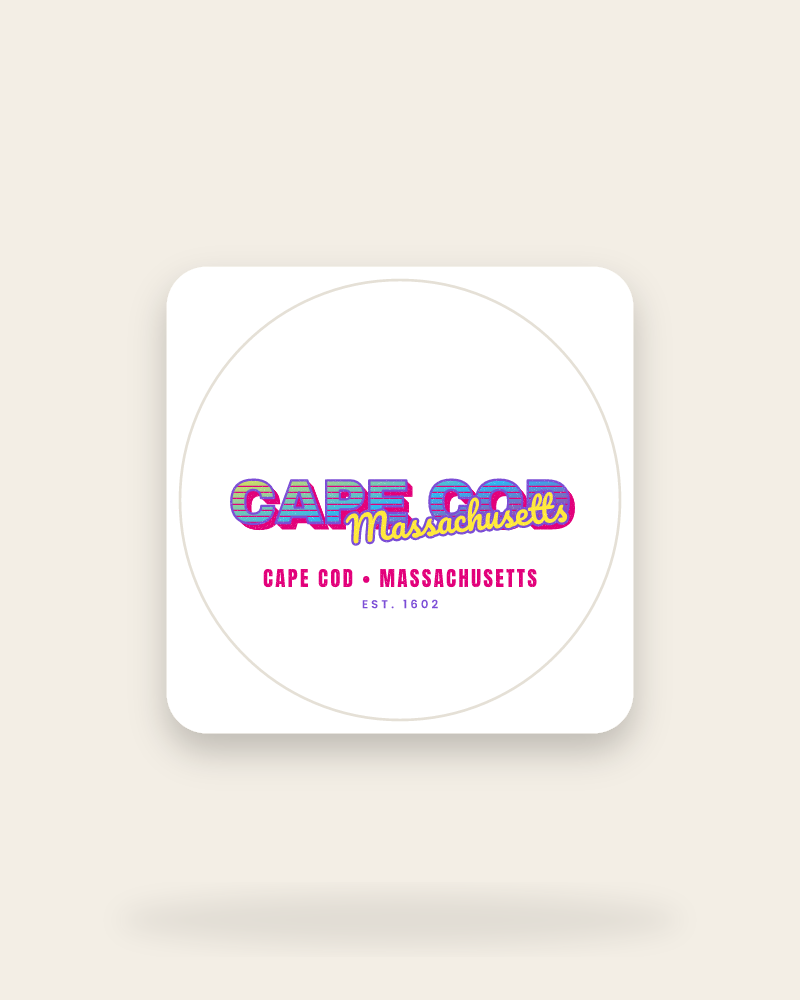 Cape Cod Music TV Kiss-Cut Sticker