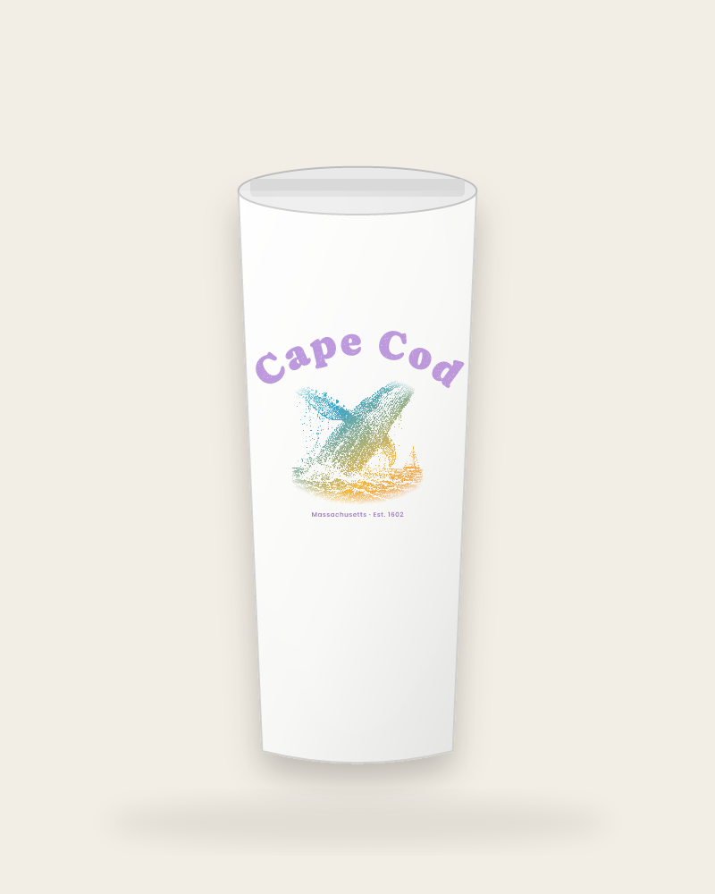 Cape Cod Humpback Whale Insulated Tumbler 20oz