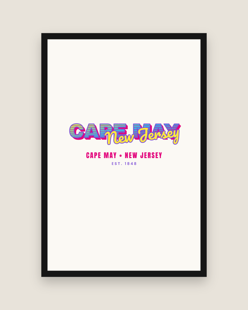 Cape May Music TV Matte Poster
