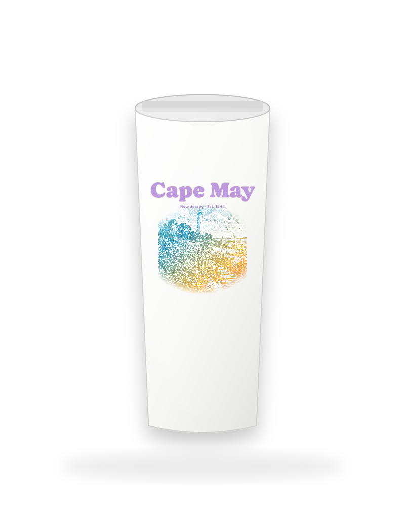 Cape May Lighthouse & Monarchs Insulated Tumbler 20oz