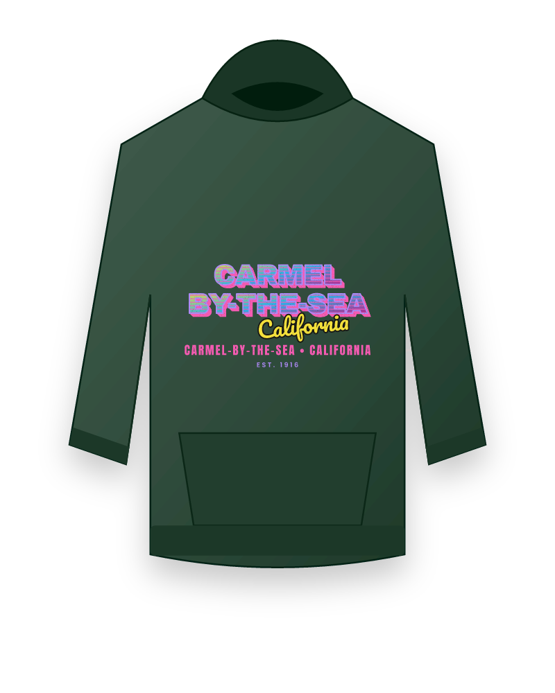 Carmel-by-the-Sea Music TV Hooded Sweatshirt