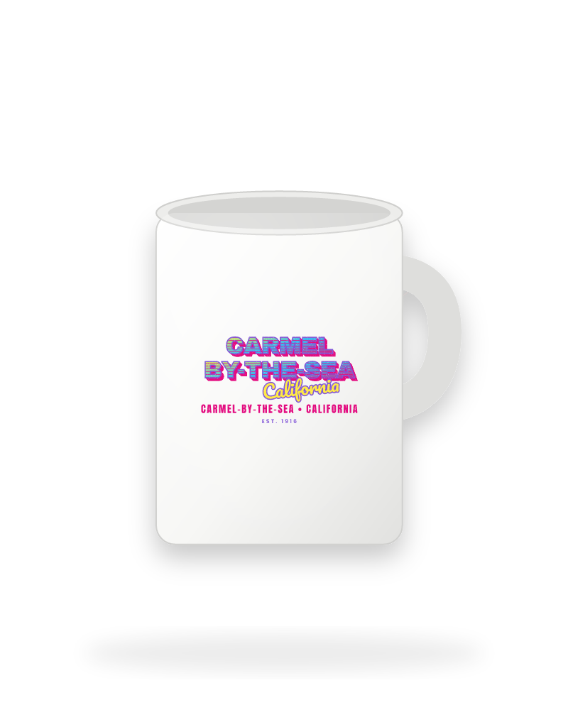 Carmel-by-the-Sea Music TV Ceramic Mug 15oz