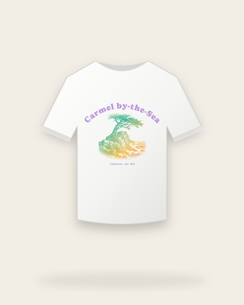Carmel-by-the-Sea Lone Cypress Youth Tee