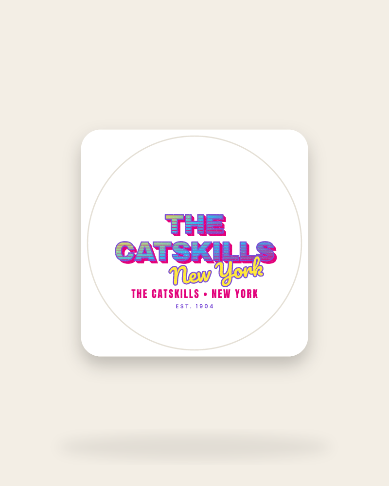 The Catskills Music TV Kiss-Cut Sticker