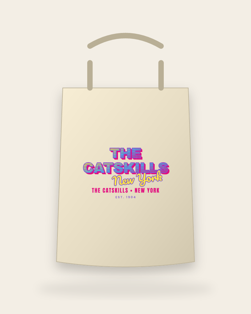The Catskills Music TV Canvas Tote