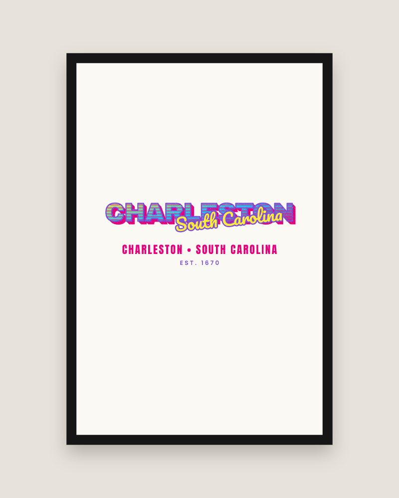 Charleston Music TV Matte Poster