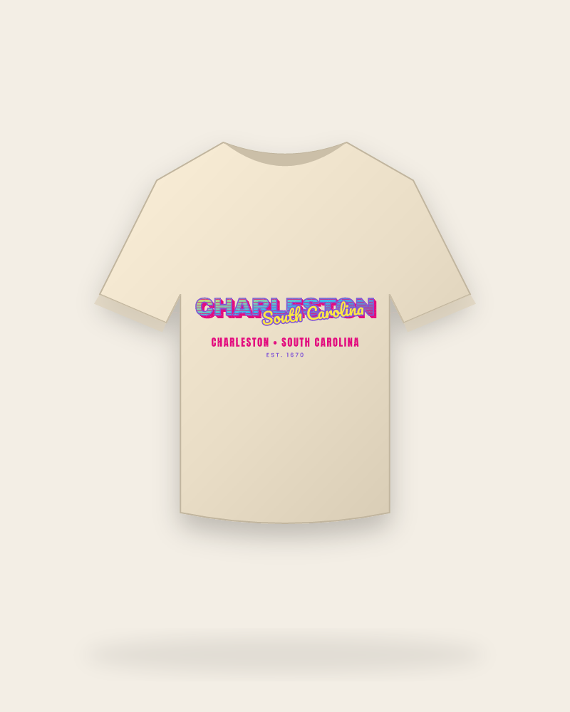 Charleston Music TV Organic Cotton Tee