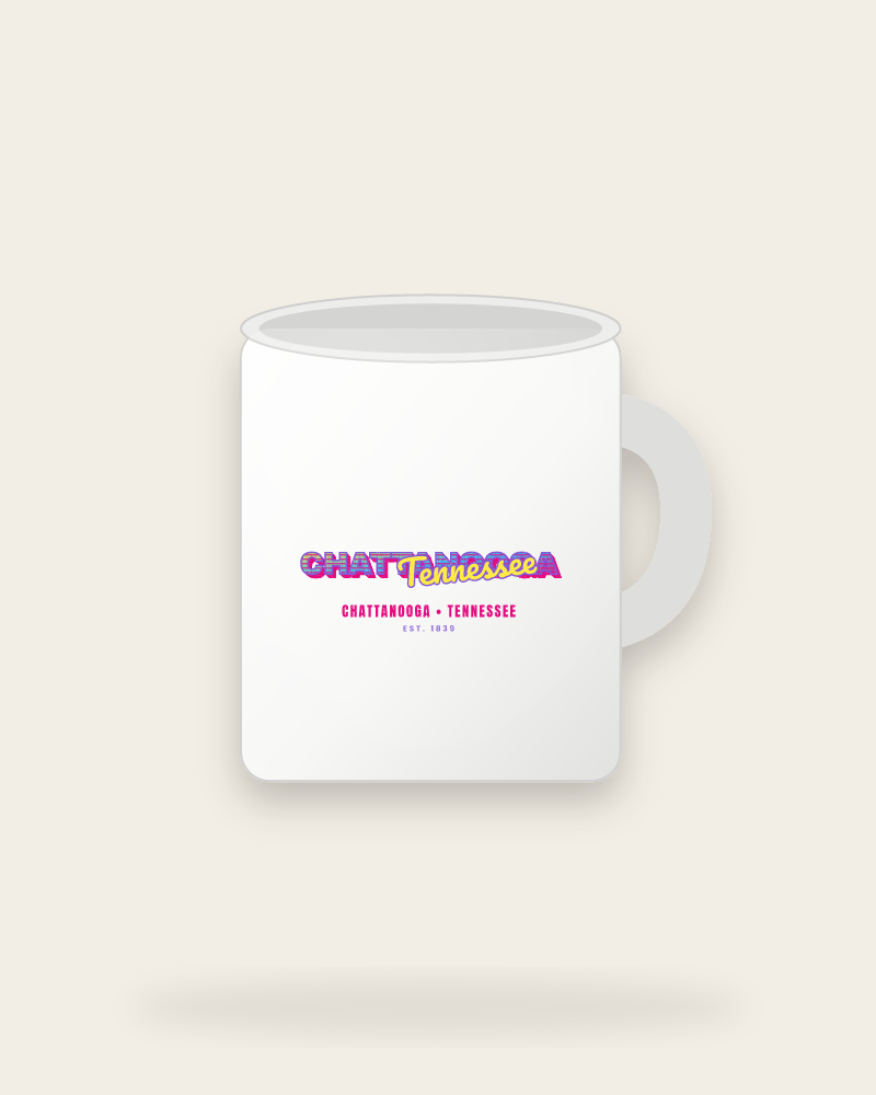 Chattanooga Music TV Ceramic Mug 11oz
