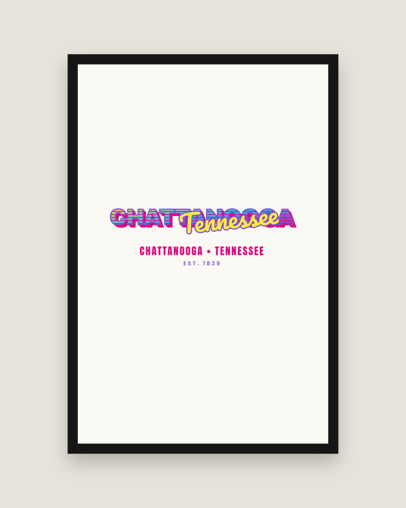 Chattanooga Music TV Matte Poster