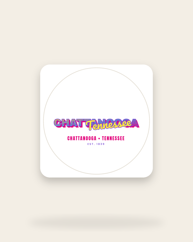 Chattanooga Music TV Kiss-Cut Sticker