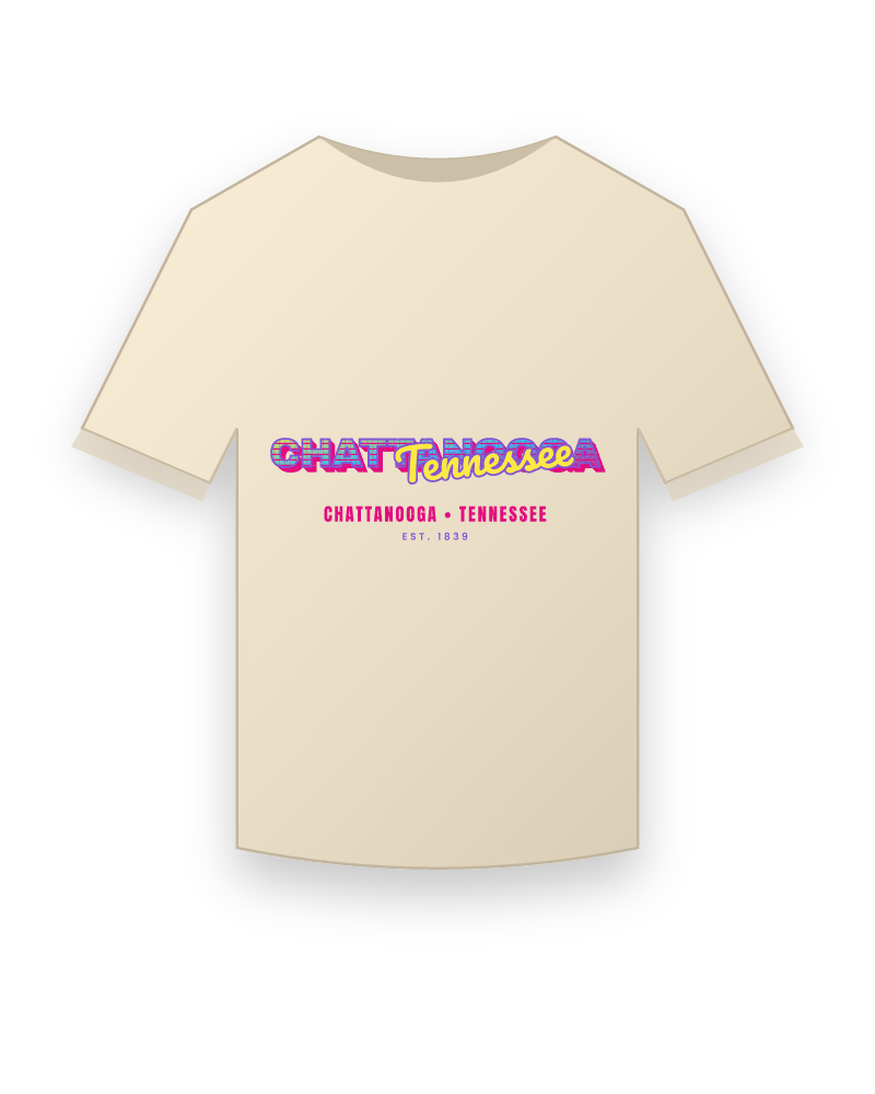 Chattanooga Music TV Organic Cotton Tee