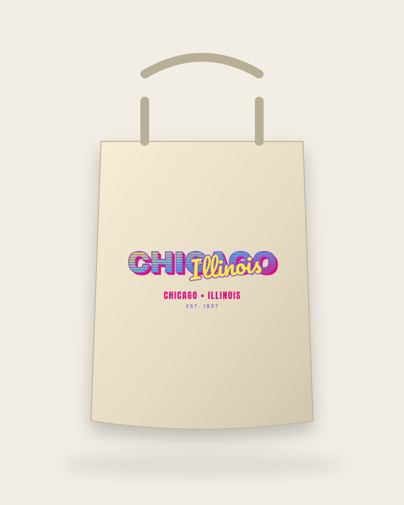 Chicago Music TV Canvas Tote