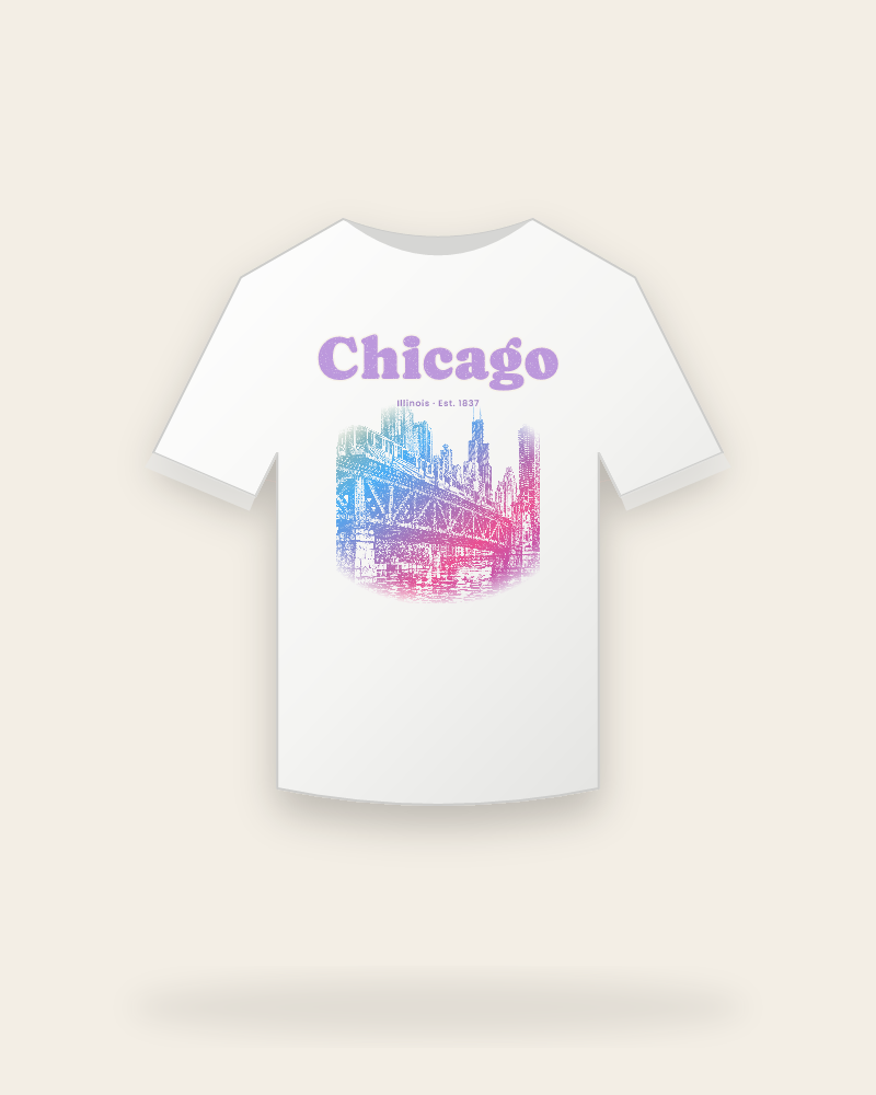Chicago The L Train Youth Tee