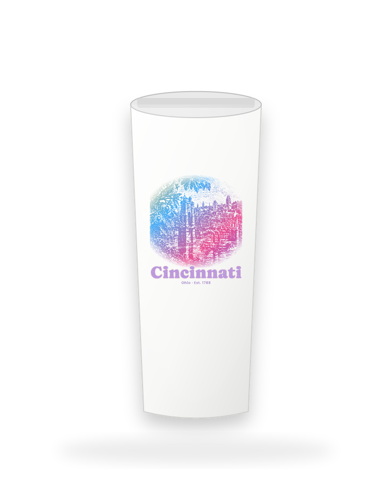Cincinnati Suspension Bridge Insulated Tumbler 20oz