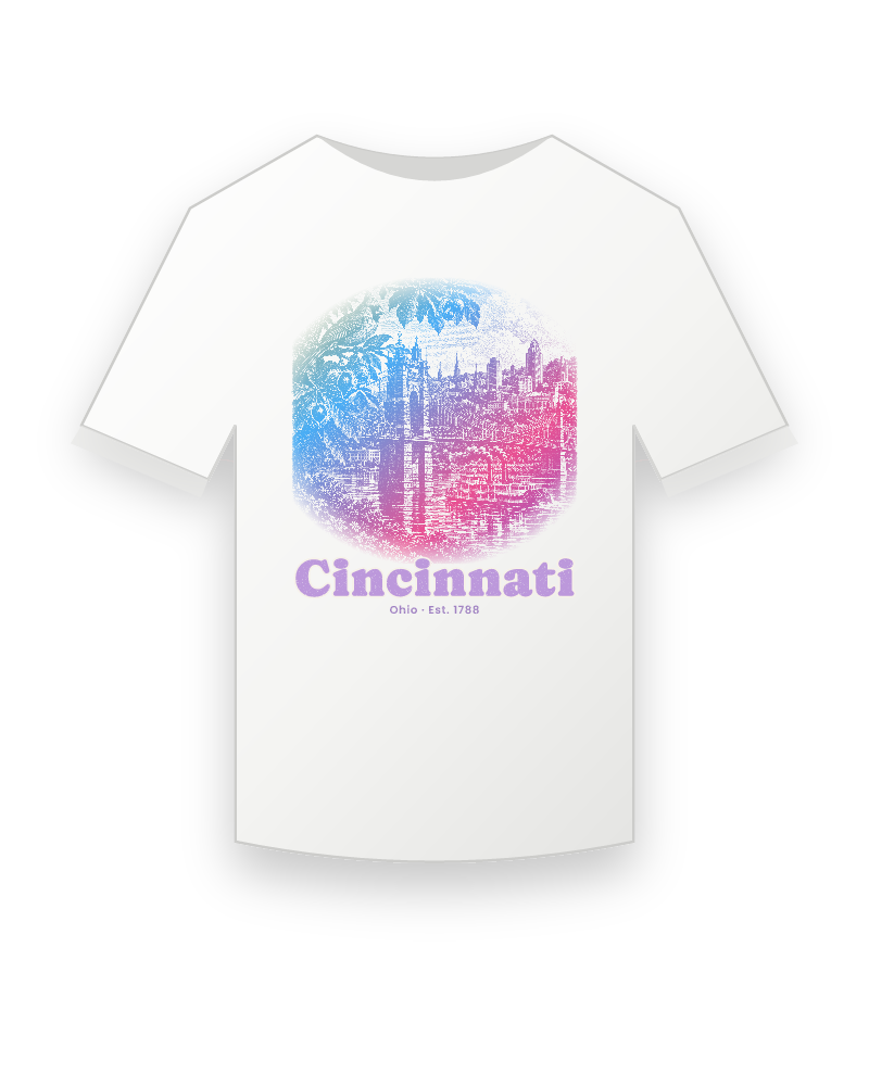 Cincinnati Suspension Bridge Youth Tee