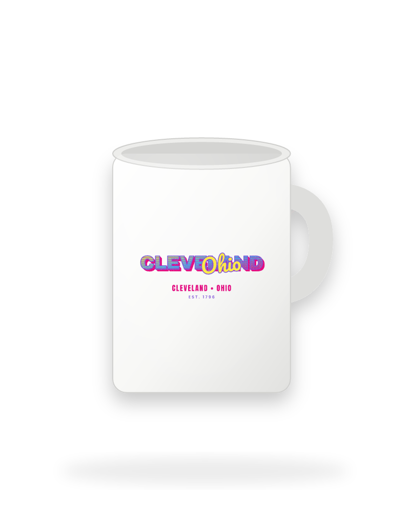 Cleveland Music TV Ceramic Mug 15oz