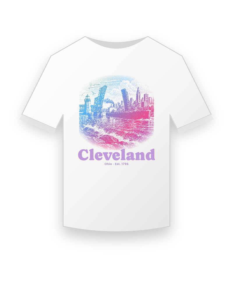 Cleveland Harbor Freighter Youth Tee