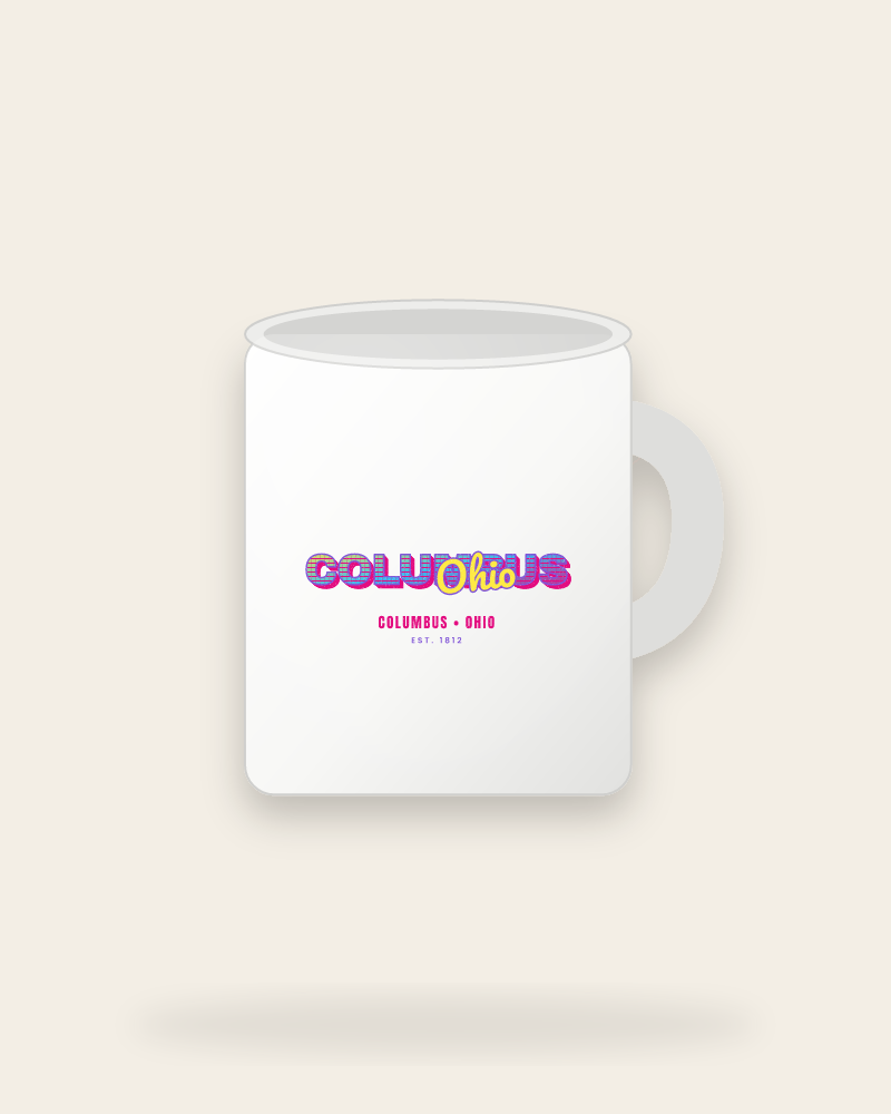Columbus Music TV Ceramic Mug 11oz