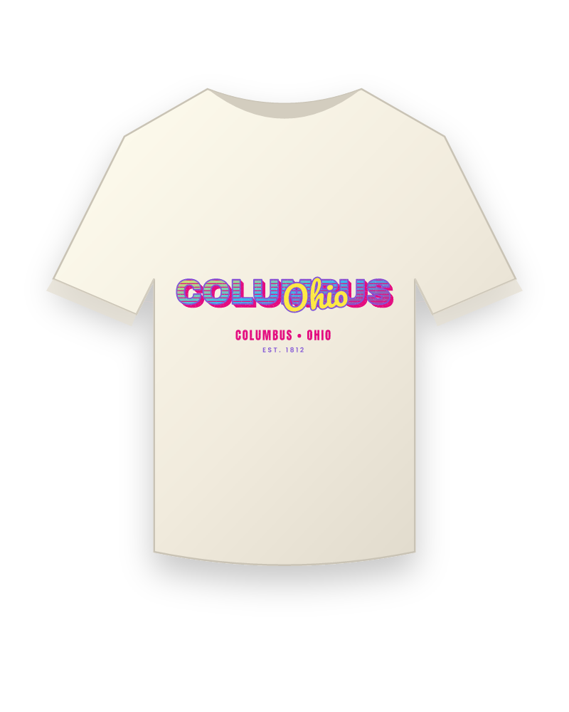 Columbus Music TV Vintage Wash Tee