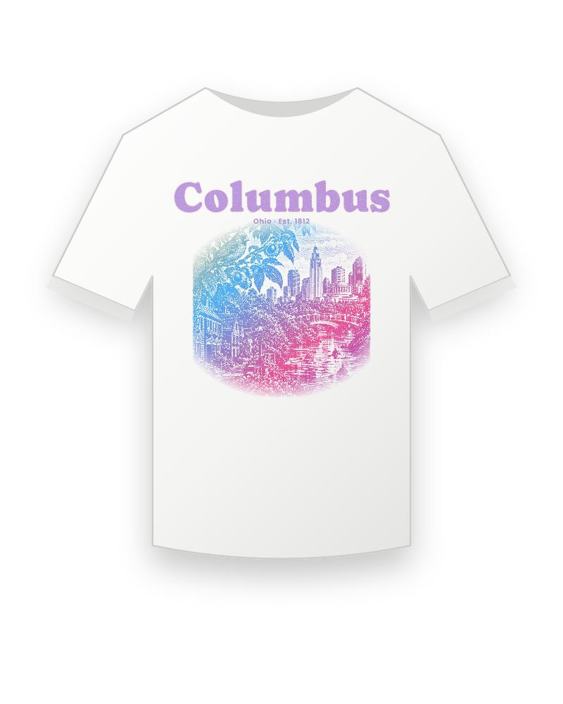 Columbus Scioto Mile Youth Tee