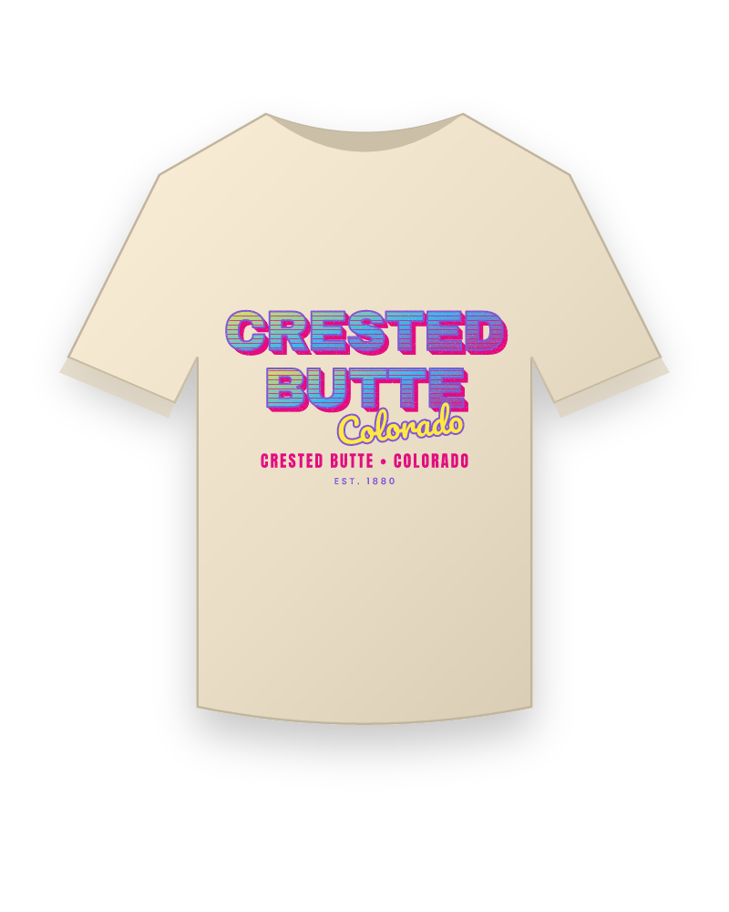 Crested Butte Music TV Organic Cotton Tee