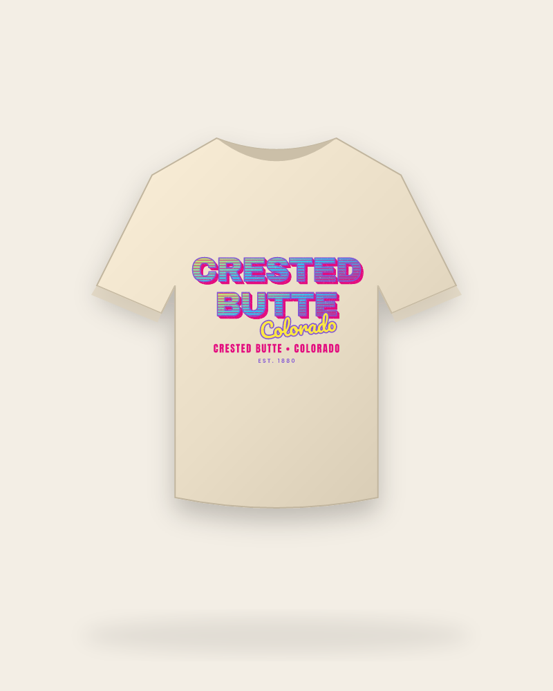Crested Butte Music TV Classic Tee