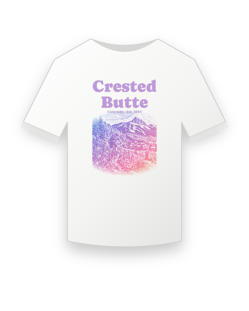 Crested Butte Wildflower Trail Youth Tee