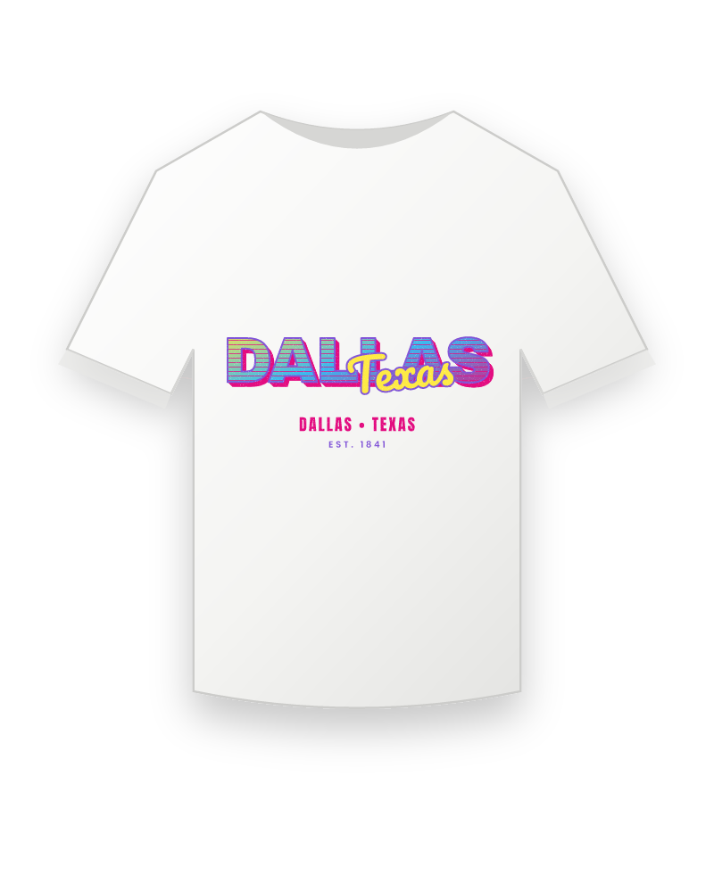 Dallas Music TV Youth Tee