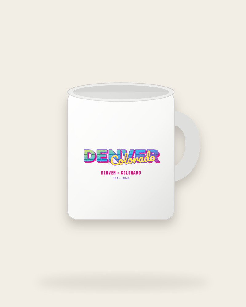 Denver Music TV Ceramic Mug 11oz