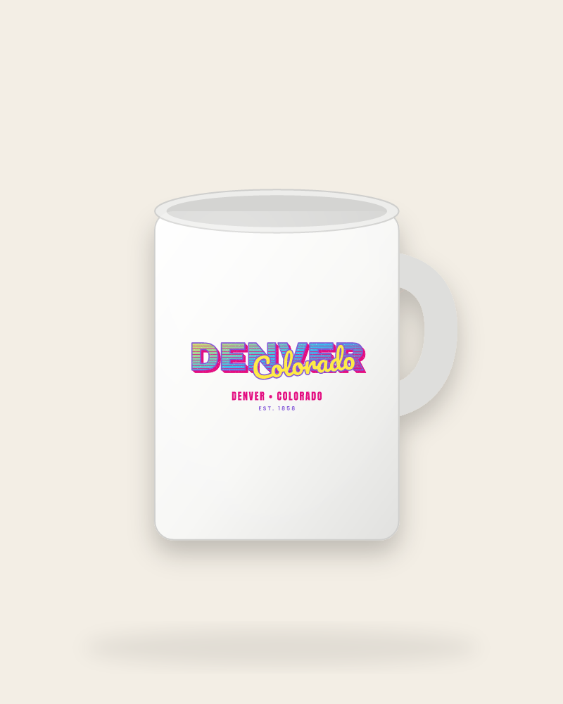 Denver Music TV Ceramic Mug 15oz