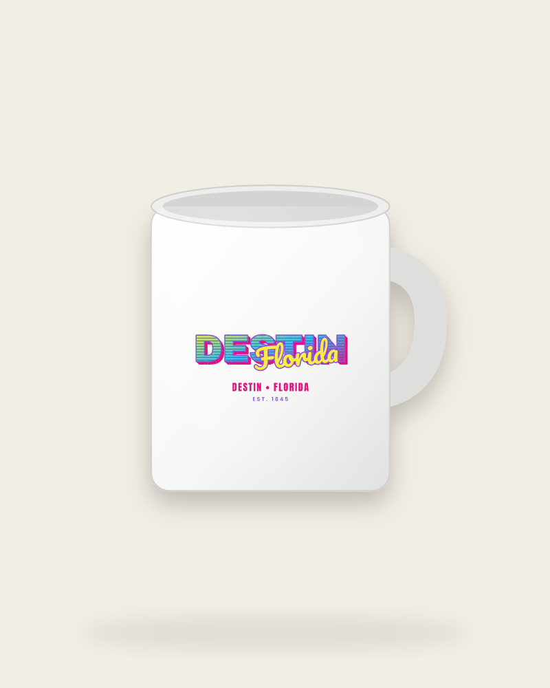 Destin Music TV Ceramic Mug 11oz