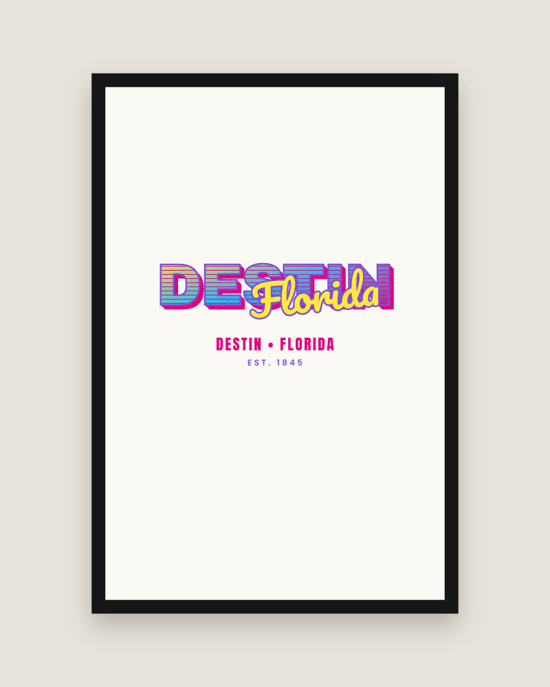 Destin Music TV Matte Poster