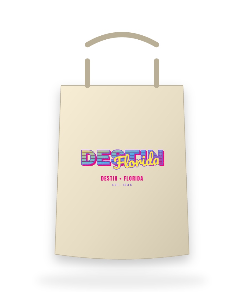 Destin Music TV Canvas Tote