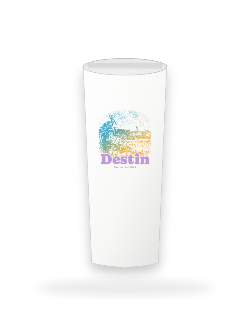 Destin Pier Pelican Insulated Tumbler 20oz