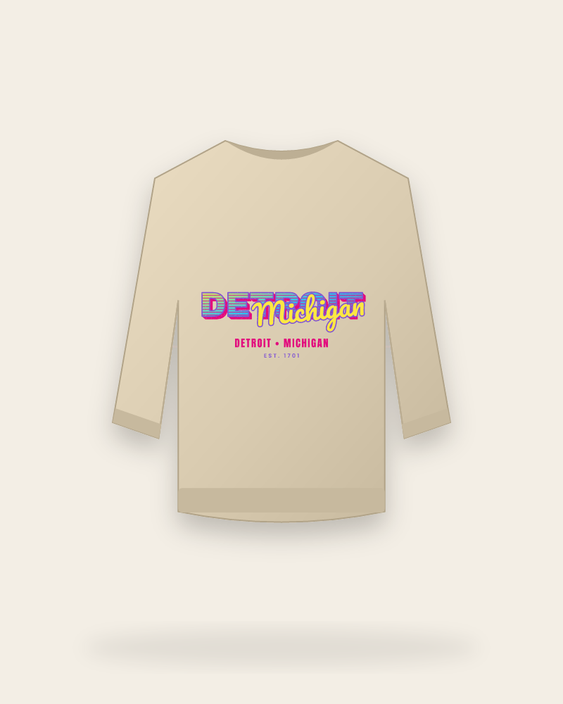 Detroit Music TV Crewneck Sweatshirt