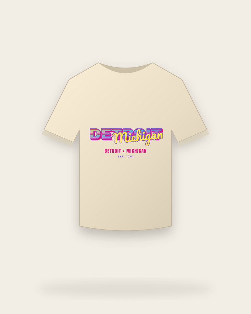 Detroit Music TV Classic Tee