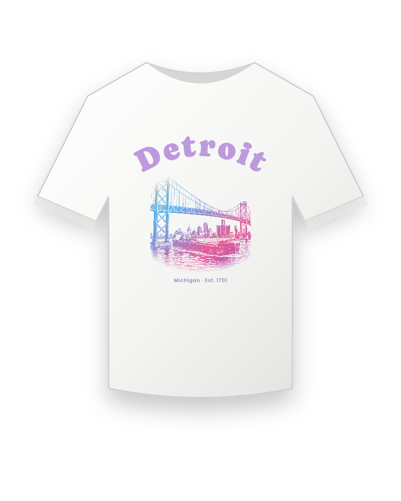 Detroit Ambassador Bridge Youth Tee