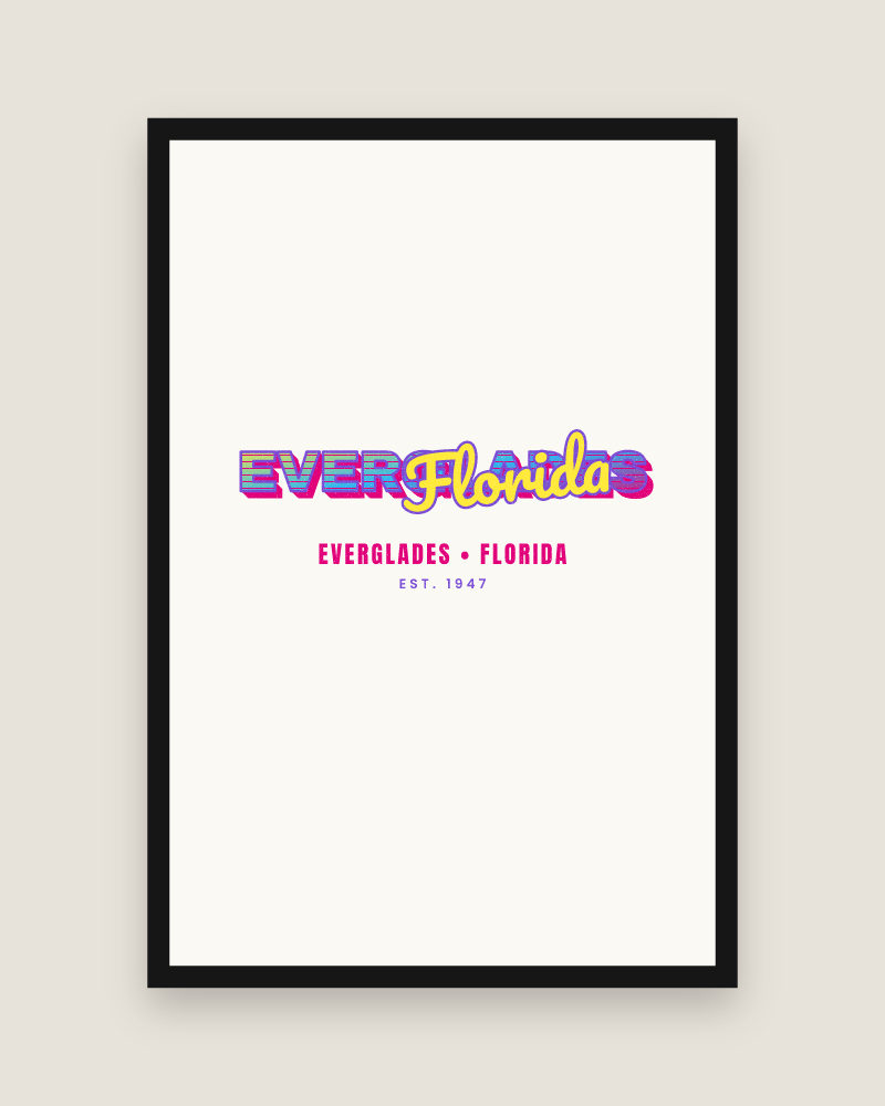 Everglades Music TV Matte Poster