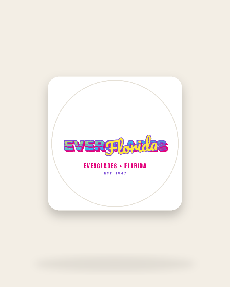 Everglades Music TV Kiss-Cut Sticker