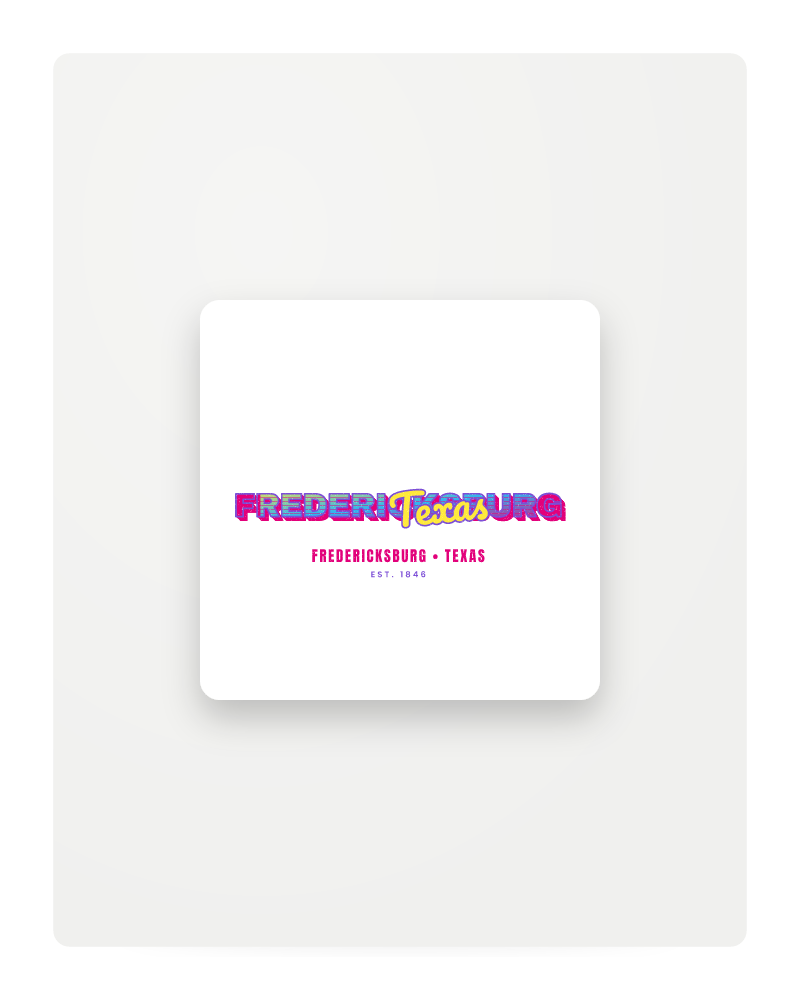 Fredericksburg Music TV Fridge Magnet