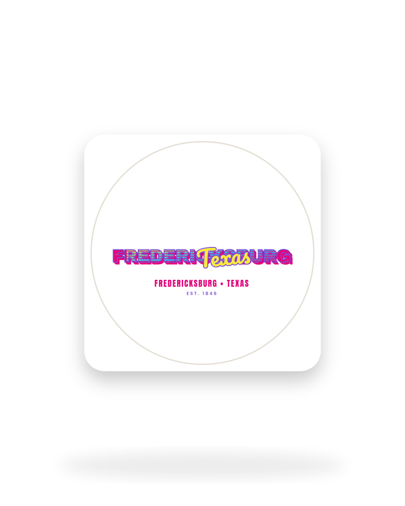 Fredericksburg Music TV Kiss-Cut Sticker