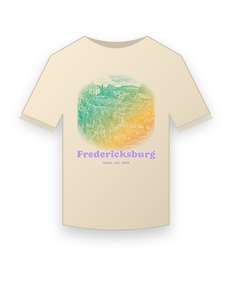 Fredericksburg Hill Country Vines Classic Tee