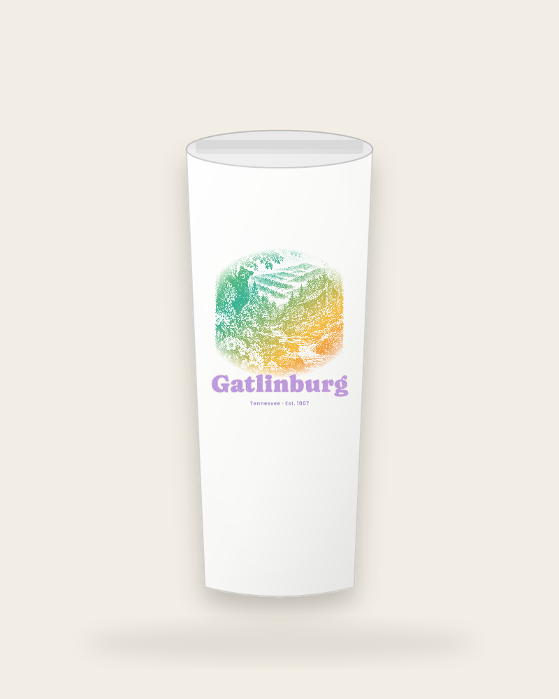 Gatlinburg Cabin Creek Bear Insulated Tumbler 20oz
