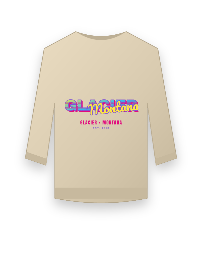 Glacier Music TV Crewneck Sweatshirt