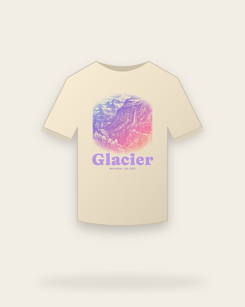 Glacier Going-to-the-Sun Road Classic Tee